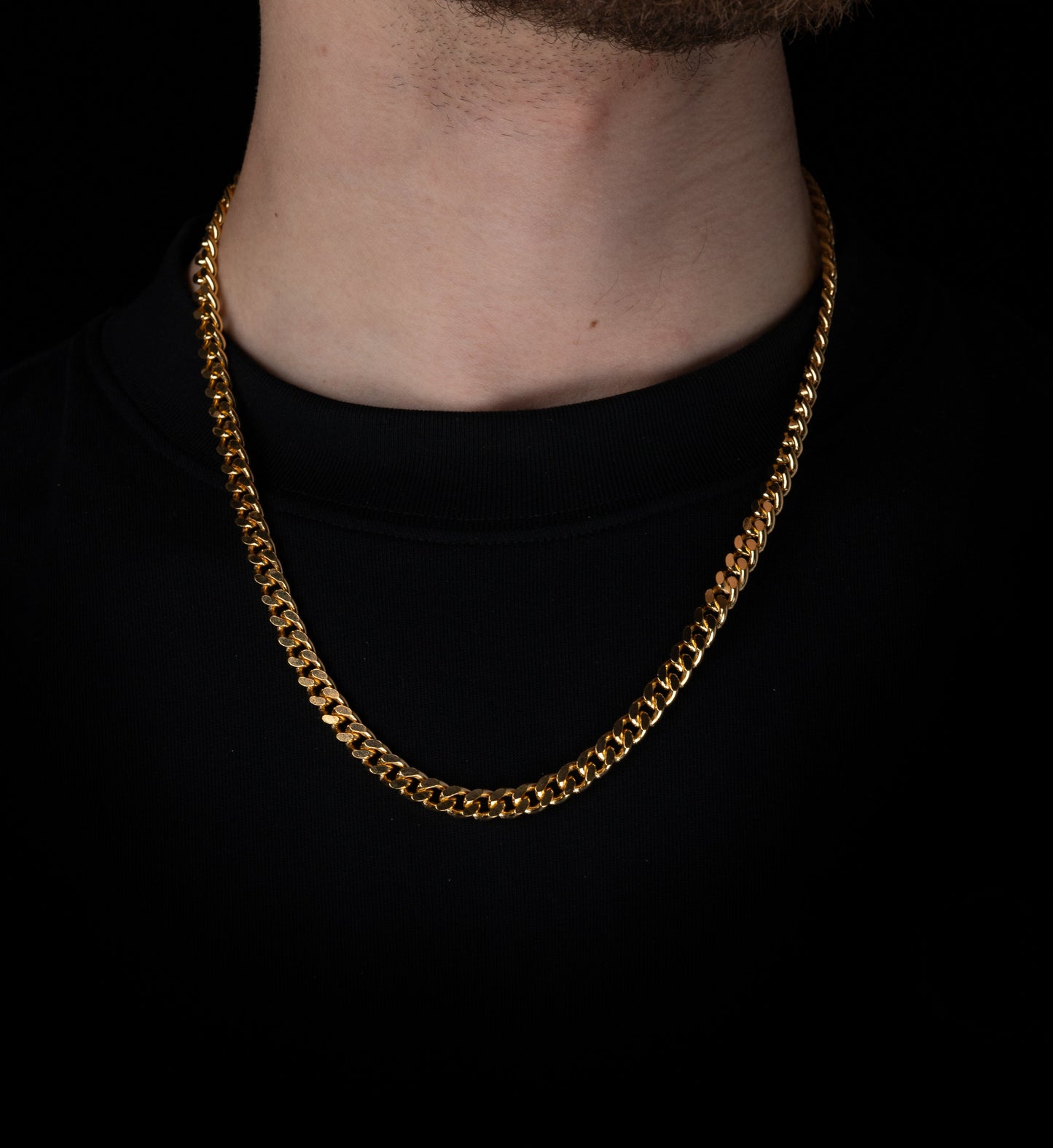 Pansarlänk Halsband 6mm - 925 Silver - Kejsar