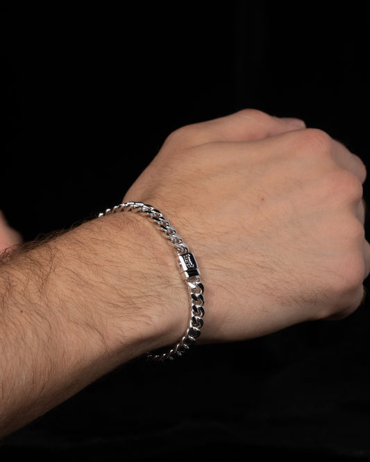 Cuban Link Armband 6mm