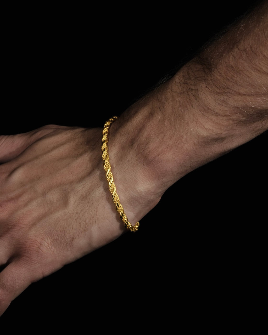 Diamond Cut Cordell Armband 4 mm – 925 Silber