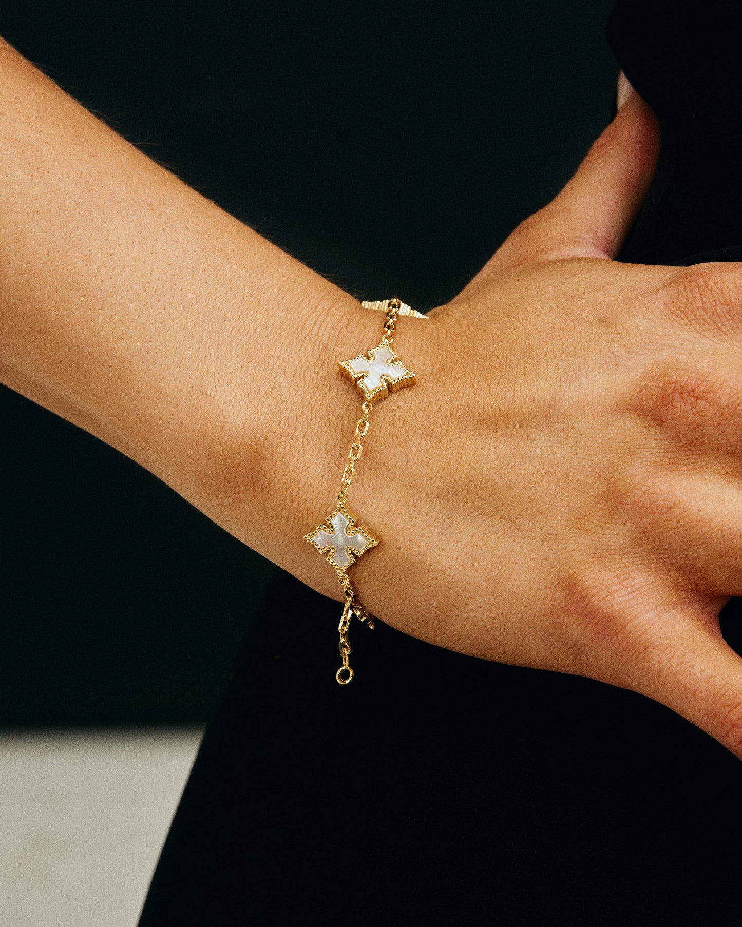 Onyx Star Bracelet