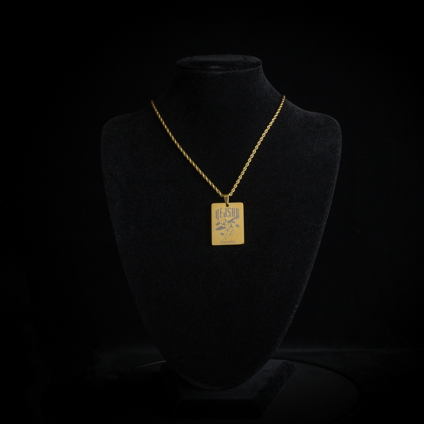 Kejsar Dog Tag Halsband