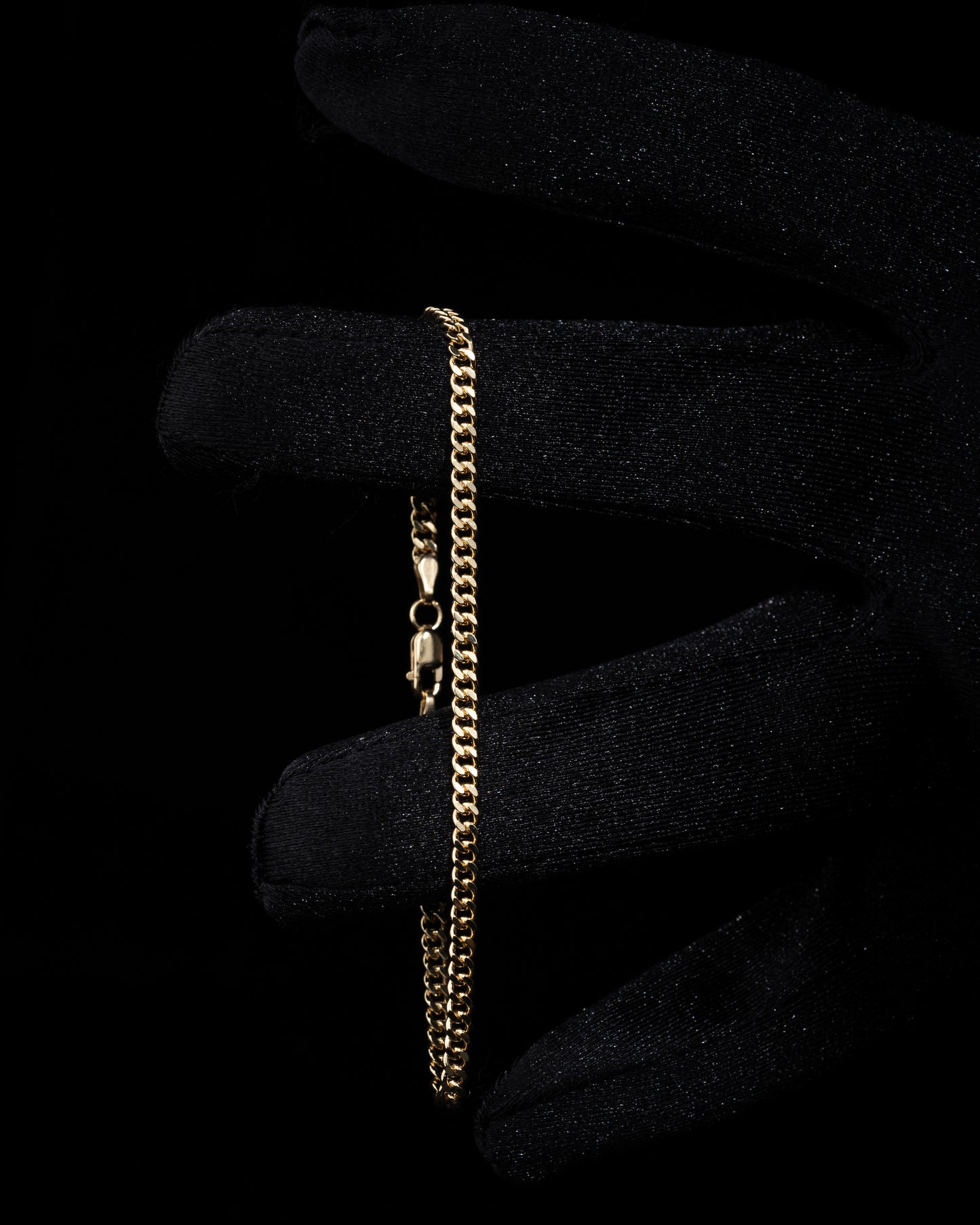 Pansarlänk Armband Lady 2.5mm - 18K Guld - Kejsar