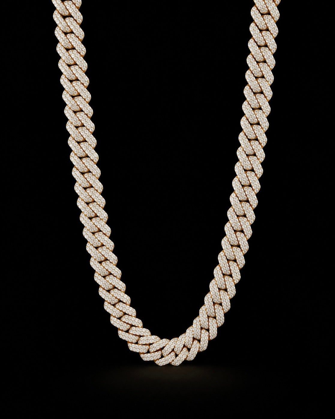 Iced Out Cuban Link Halskette