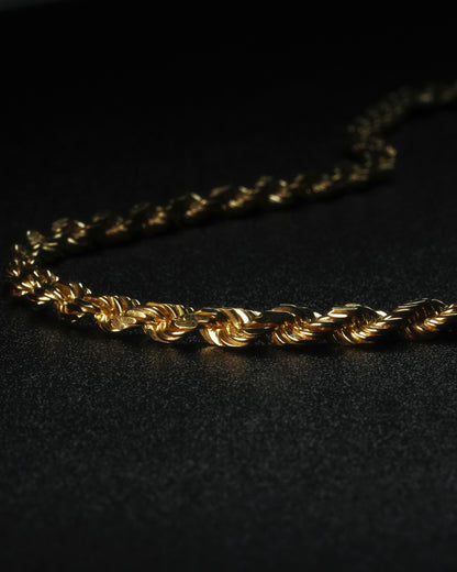 Diamond Cut Cordell Halsband 6mm - 925 silver