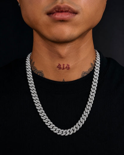 Iced Out Cuban Link Halskette