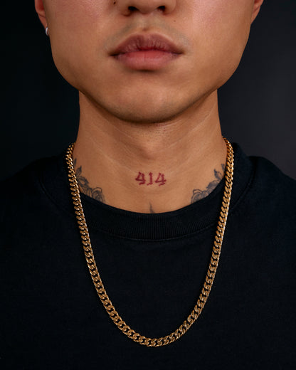 Cuban Link Halsband 6mm