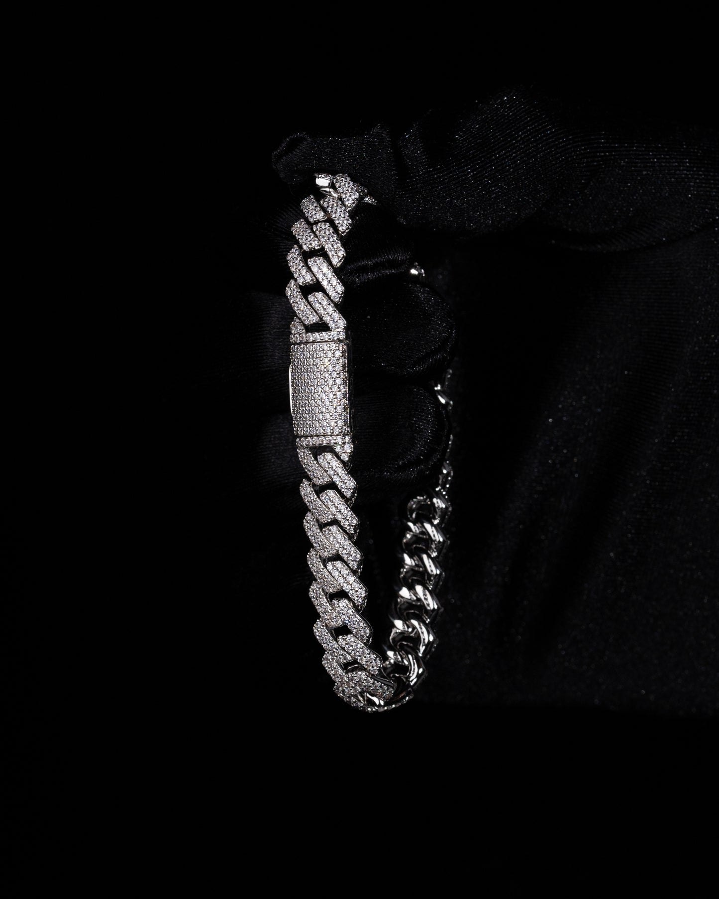 Iced Out Cuban Link Armband