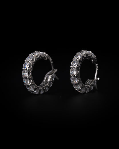 Diamond hoops small - Kejsar