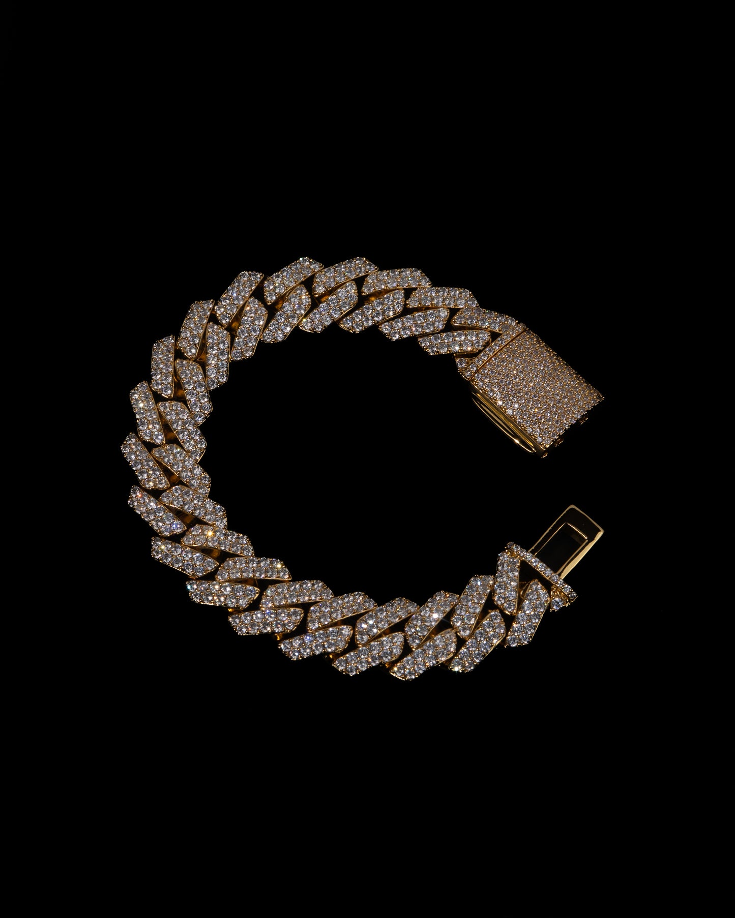 Iced Out Cuban Link Armband
