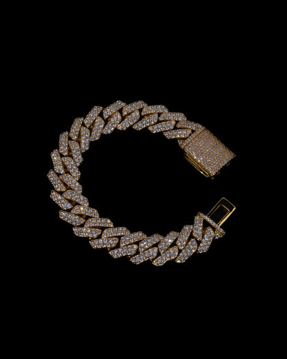 Iced Out Cuban Link Armband