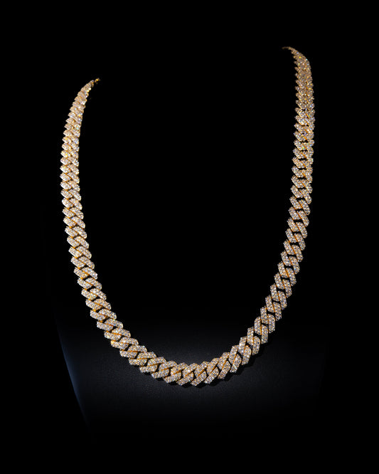 Iced Out Cuban Link Halskette