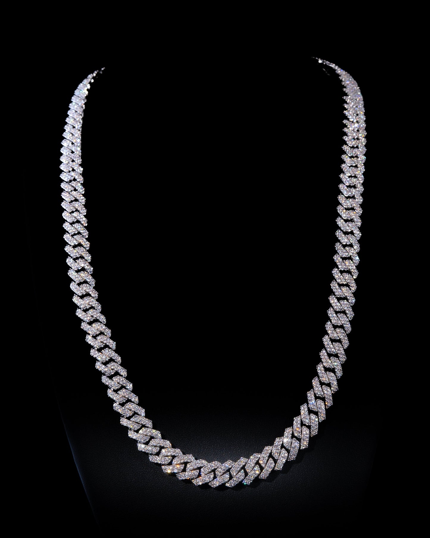 Iced Out Cuban Link Halsband - Kejsar