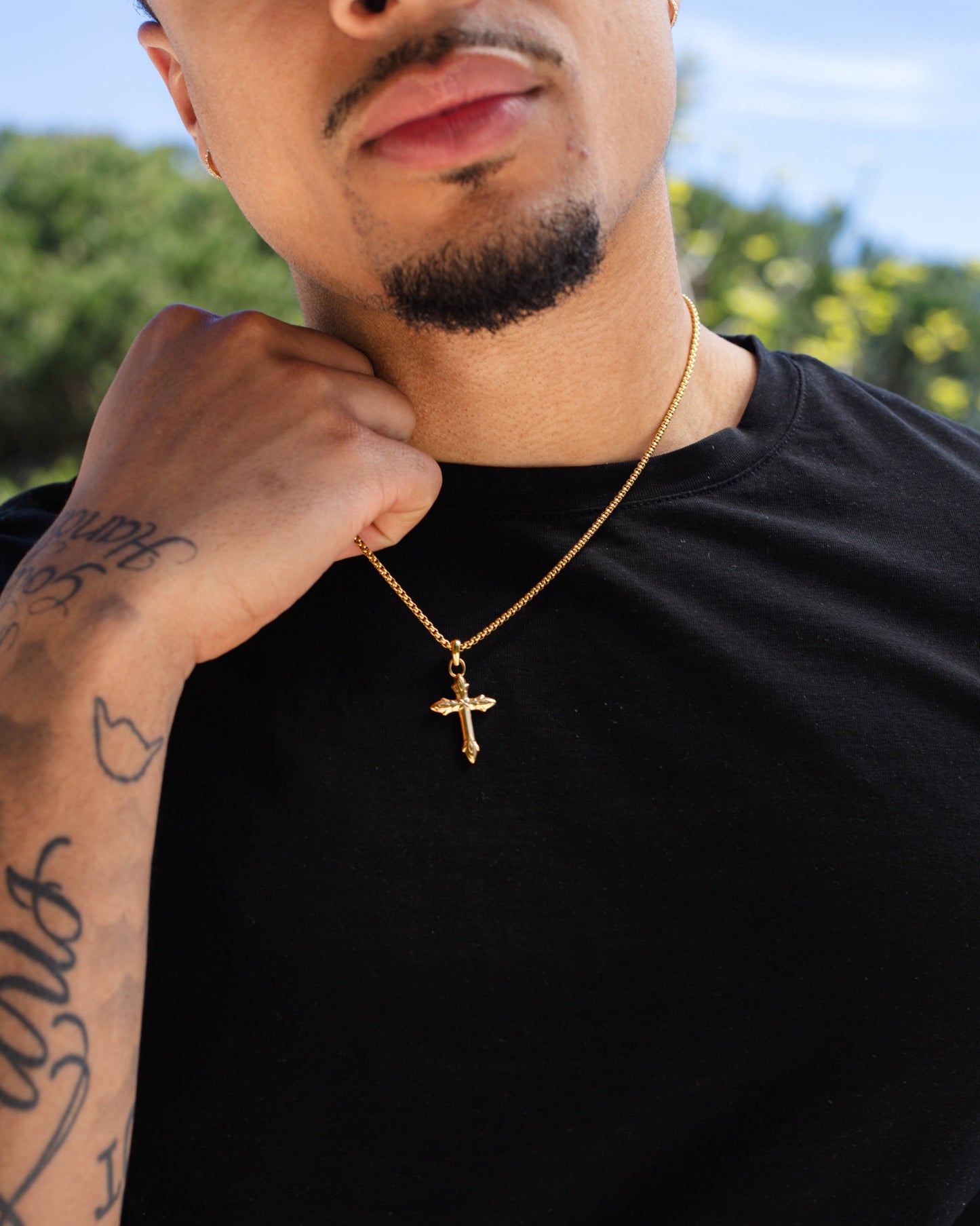 Icon Cross Necklace - Kejsar