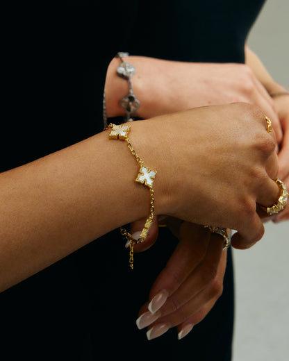 Onyx Star Bracelet