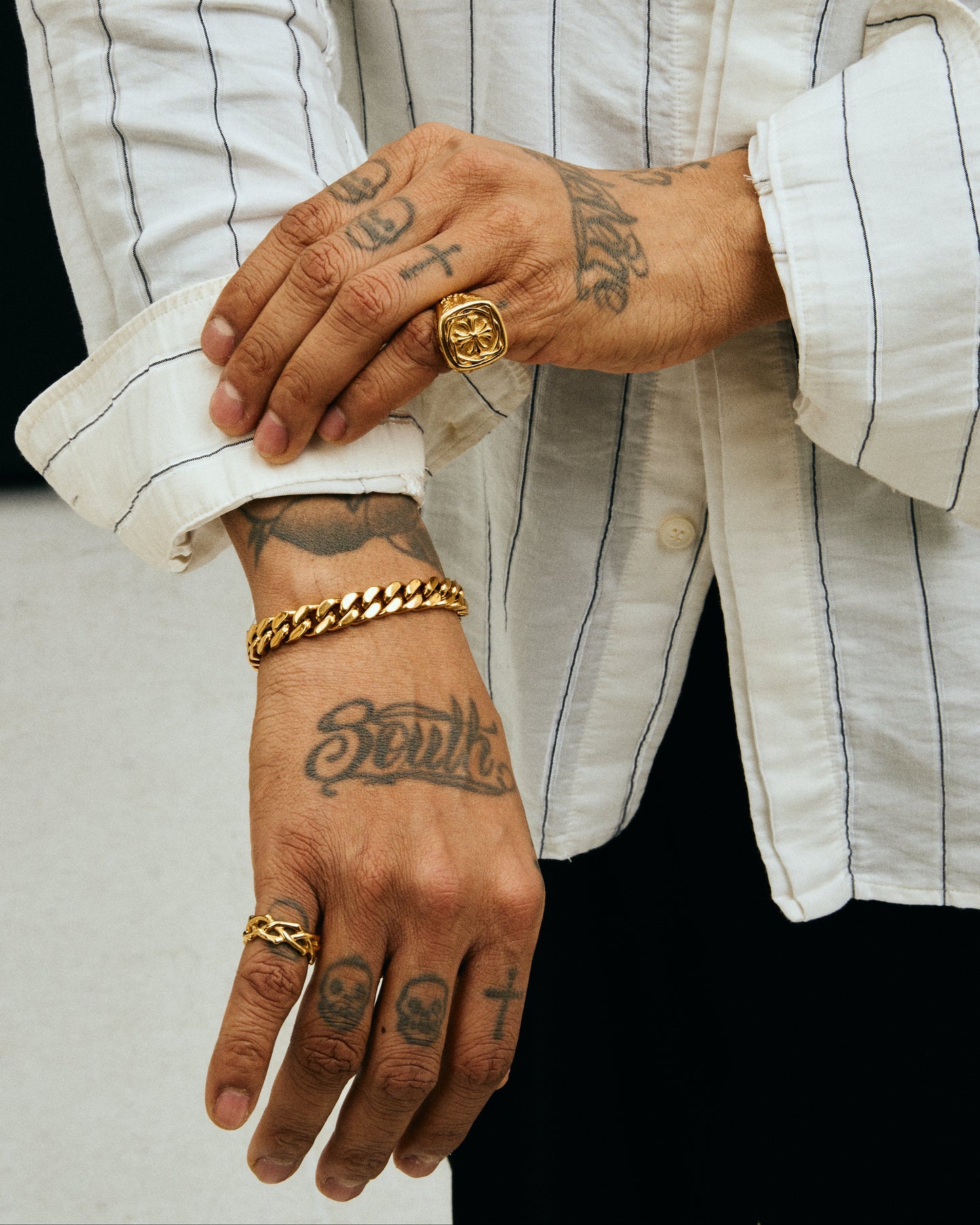 Cuban Link Armband 10mm - Kejsar