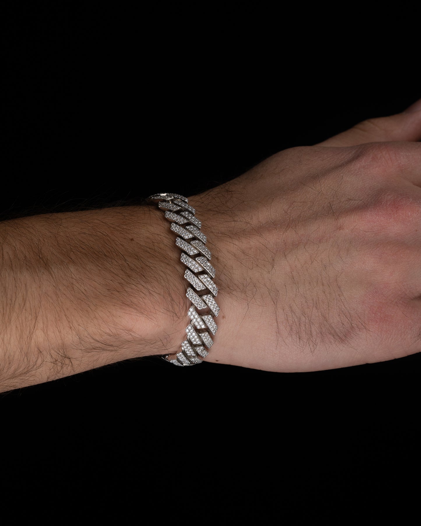 Iced Out Cuban Link Armband