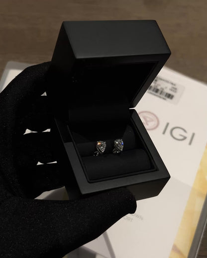 Diamant Örhängen VVS 1.0ct x2