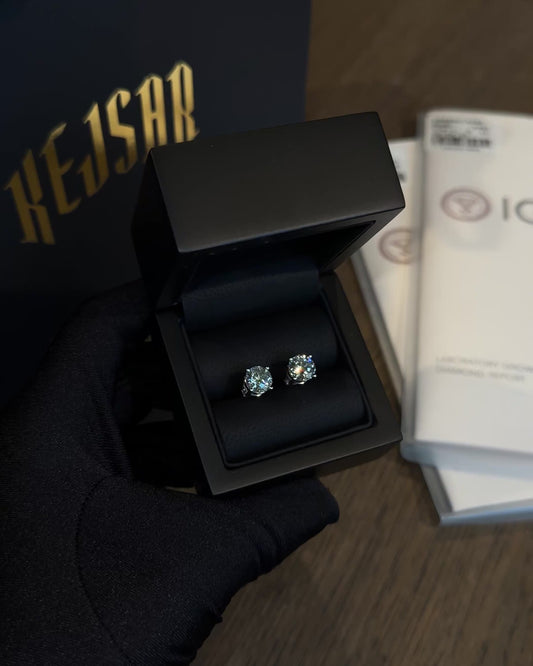 Diamantohrringe VVS 1,0 ct x2