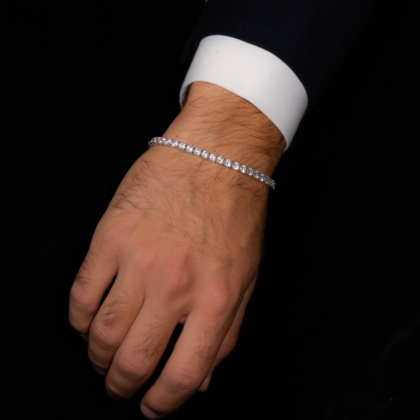 Tennis Armband 3mm Man - Kejsar